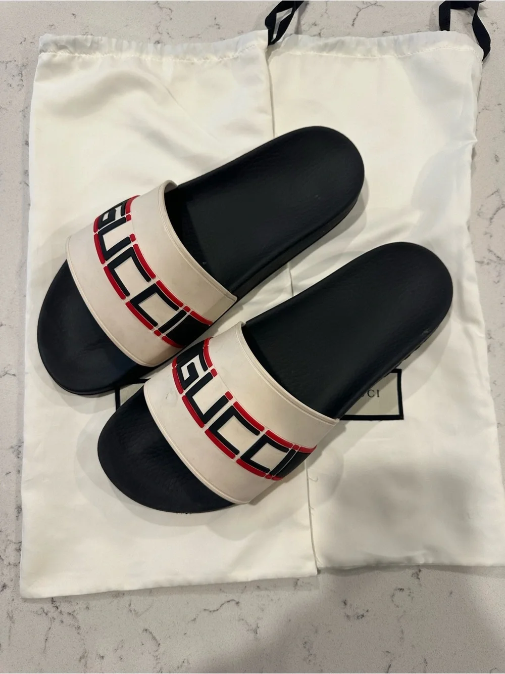 Mens Gucci Slides